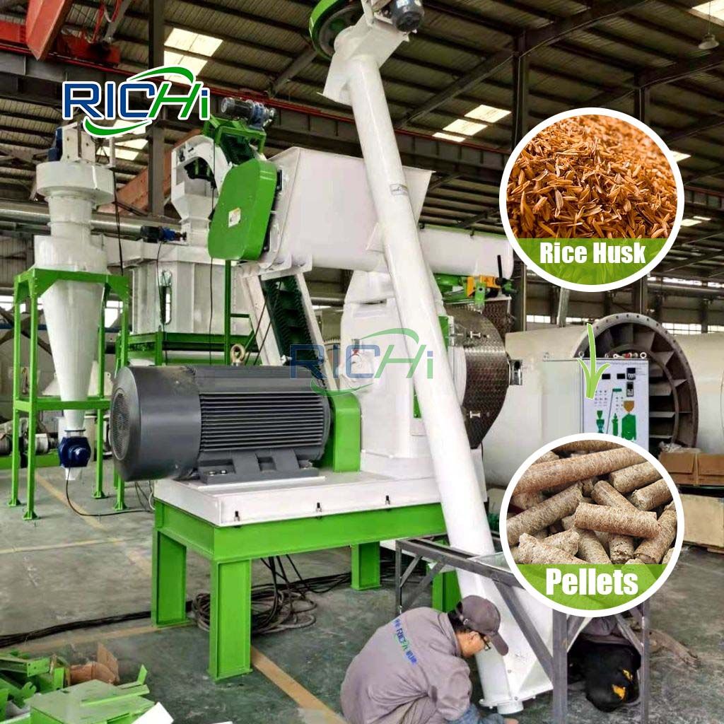 Rice Husk Pellet Machine