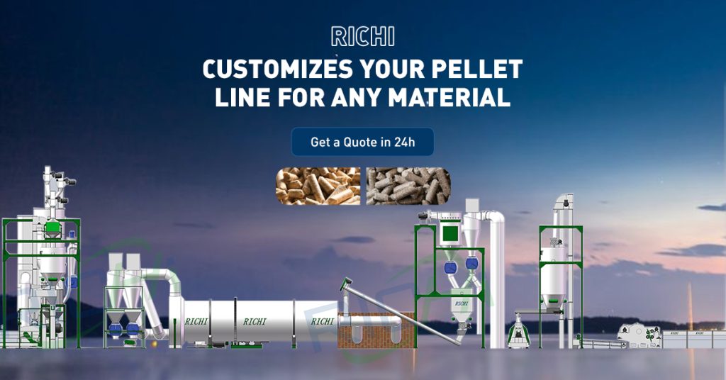 straw pellet plant